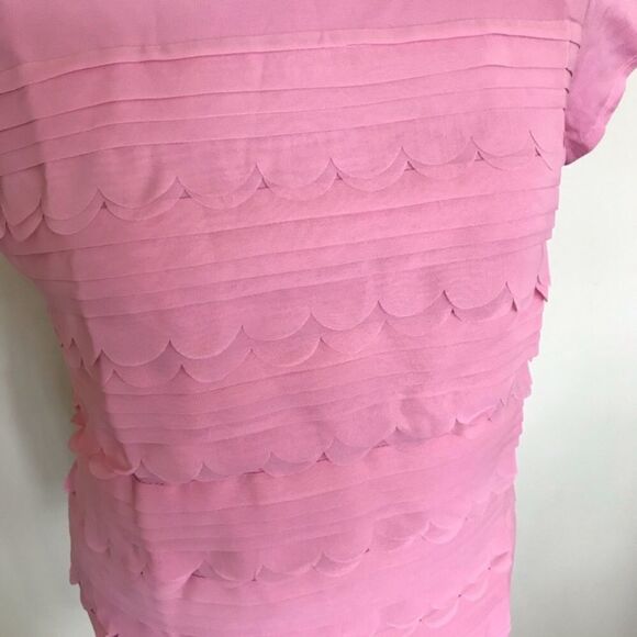 ISAAC MIZRAHI Live Waterfall Top, Pink M NWT - Picture 3 of 6